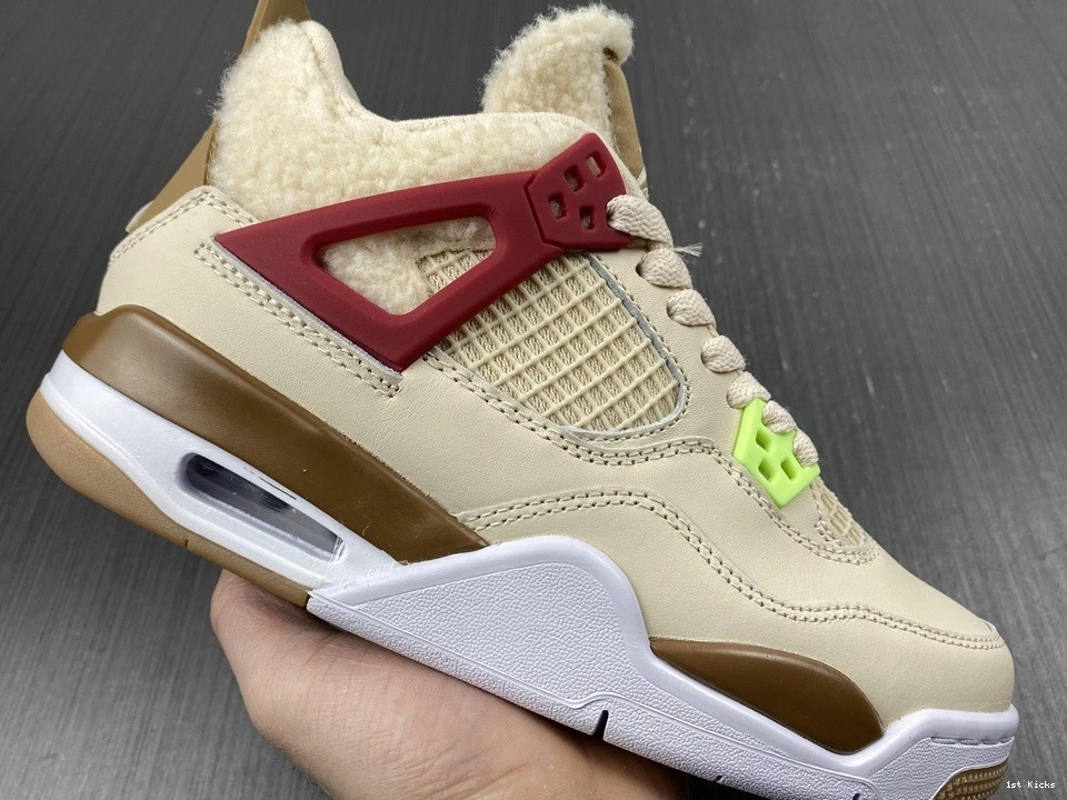 4 DC0790-103 Jordan Blue Shoes Beige Blue Air Retro Red 1204